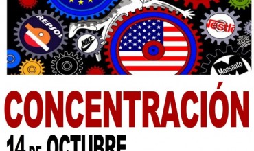 Concentración STOP TTIP viernes 14 a las 20h en Cuenca