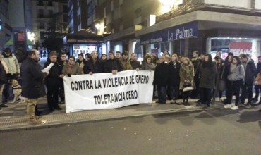 Concentración contra la Violencia Machista en Cuenca.